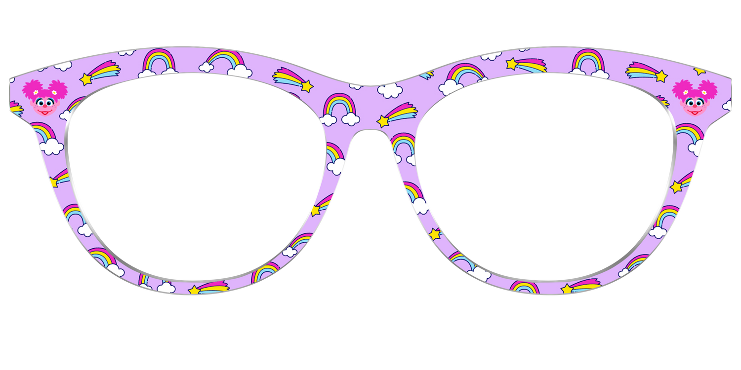 The Abby Rainbow - Front Top Image - Pair Eyewear