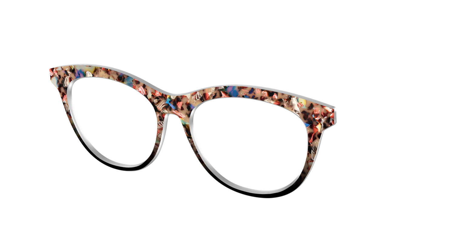 The Artful Tortoise - Angle Top Image - Pair Eyewear