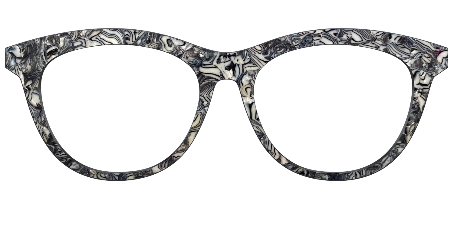The B&W Pearl Agate - Front Top Image - Pair Eyewear
