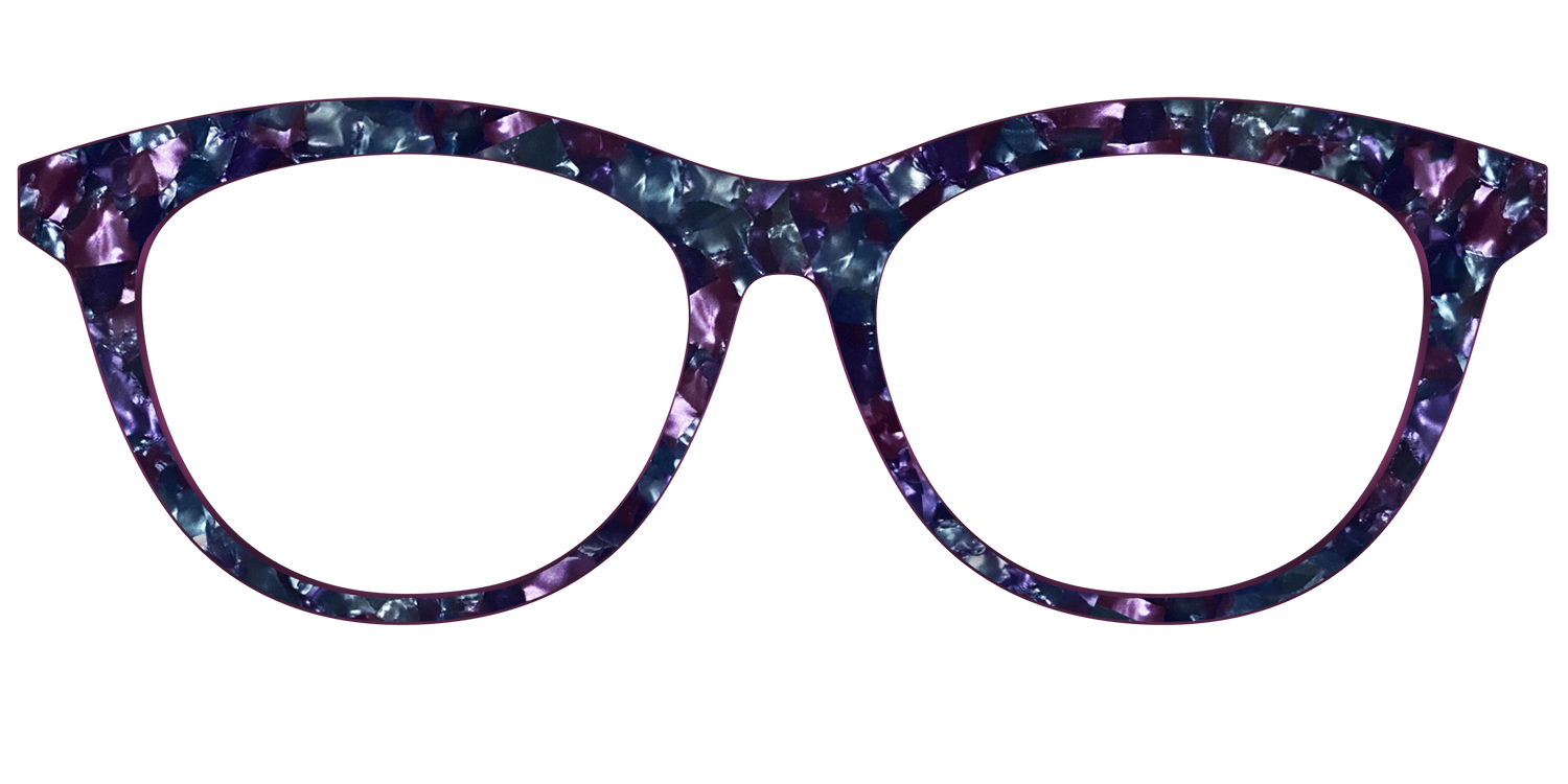 The Black Opal Pearl Tortoise - Front Top Image - Pair Eyewear