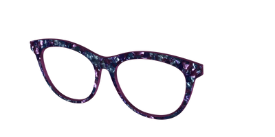 The Black Opal Pearl Tortoise - Angle Top Thumbnail - Pair Eyewear