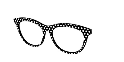 The Black Polka Dots - Angle Top Thumbnail - Pair Eyewear