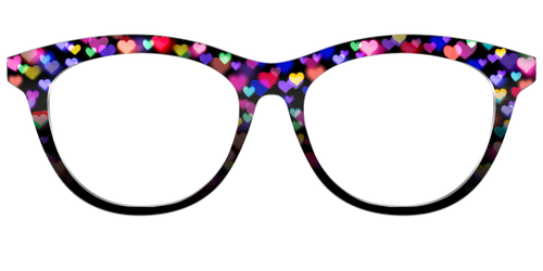 The Bokeh Hearts - Pair Eyewear