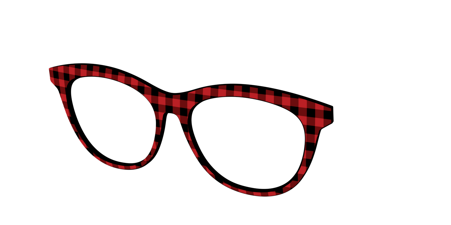 The Buffalo Plaid - Angle Top Image - Pair Eyewear