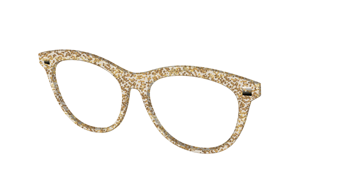 The Champagne Sparkle - Angle Top Image - Pair Eyewear