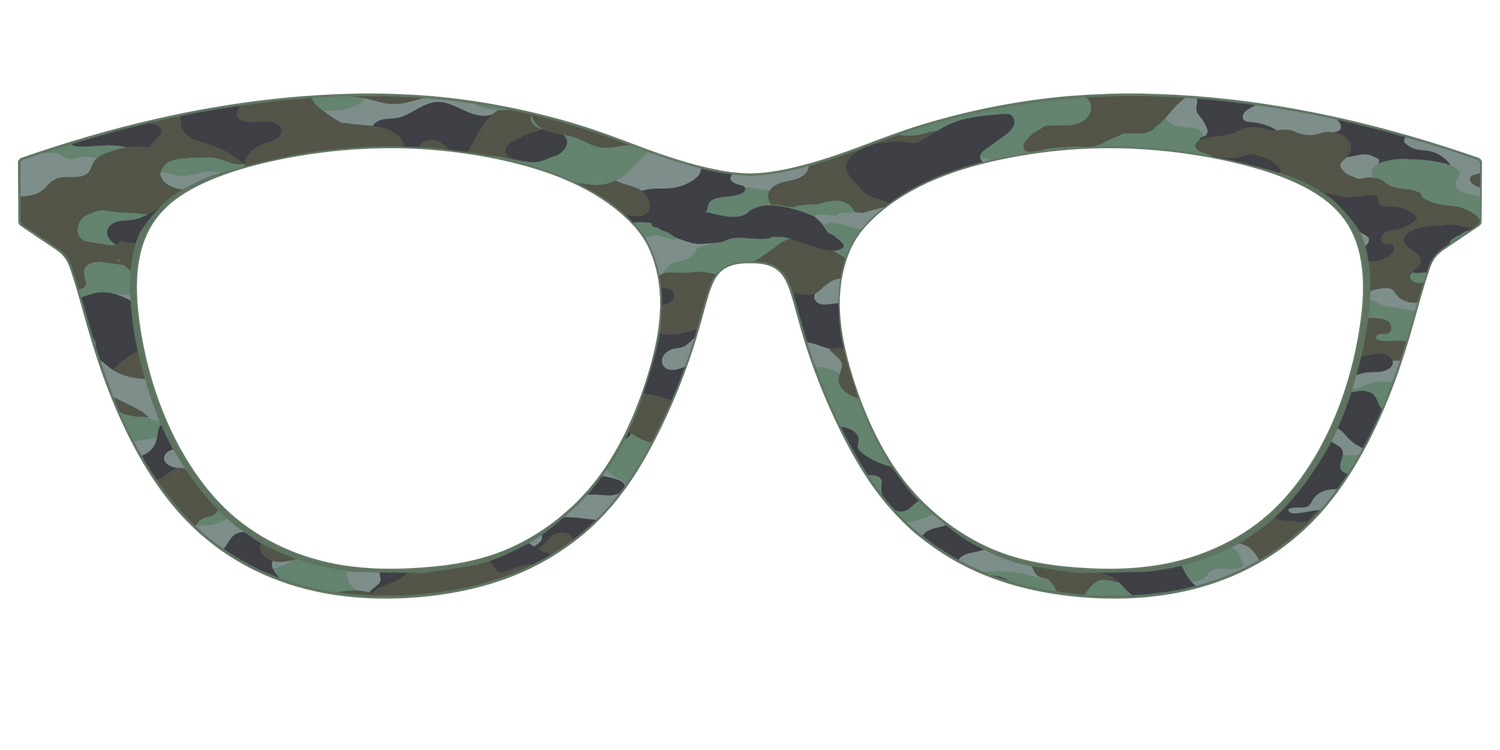 The Classic Camo - Front Top Image - Pair Eyewear