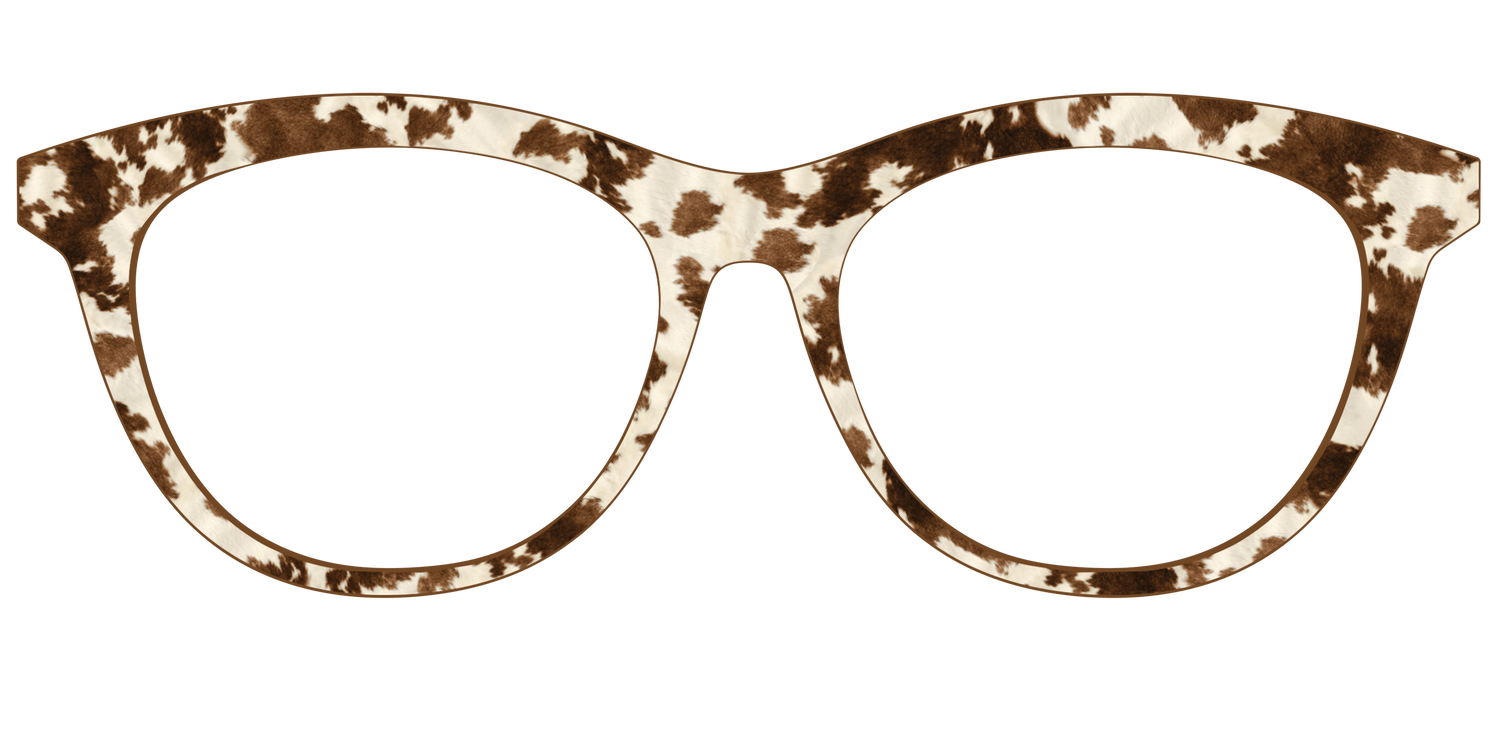 The Cowhide - Front Top Image - Pair Eyewear