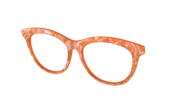 The Creamsicle Pearl Swirl - Angle Top Thumbnail - Pair Eyewear