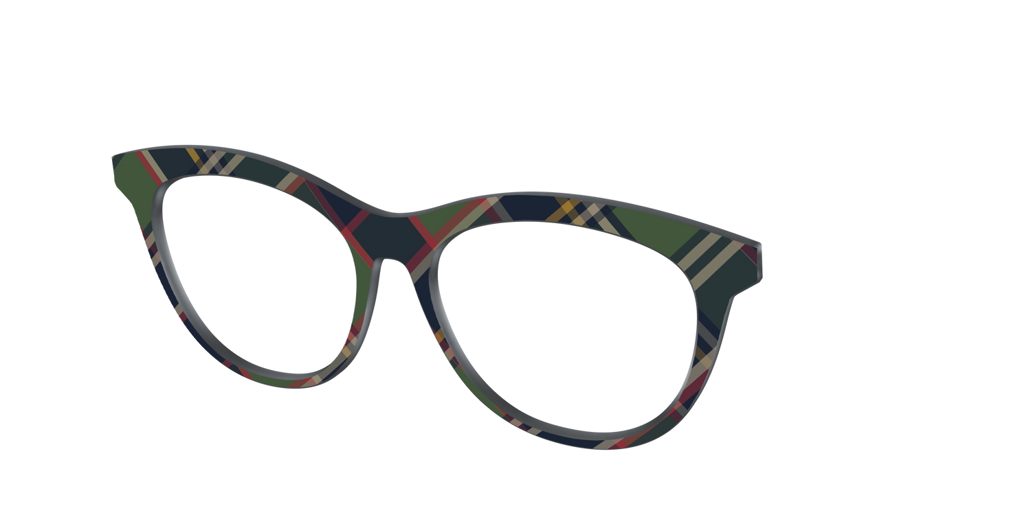 The Flannel Plaid - Angle Top Image - Pair Eyewear