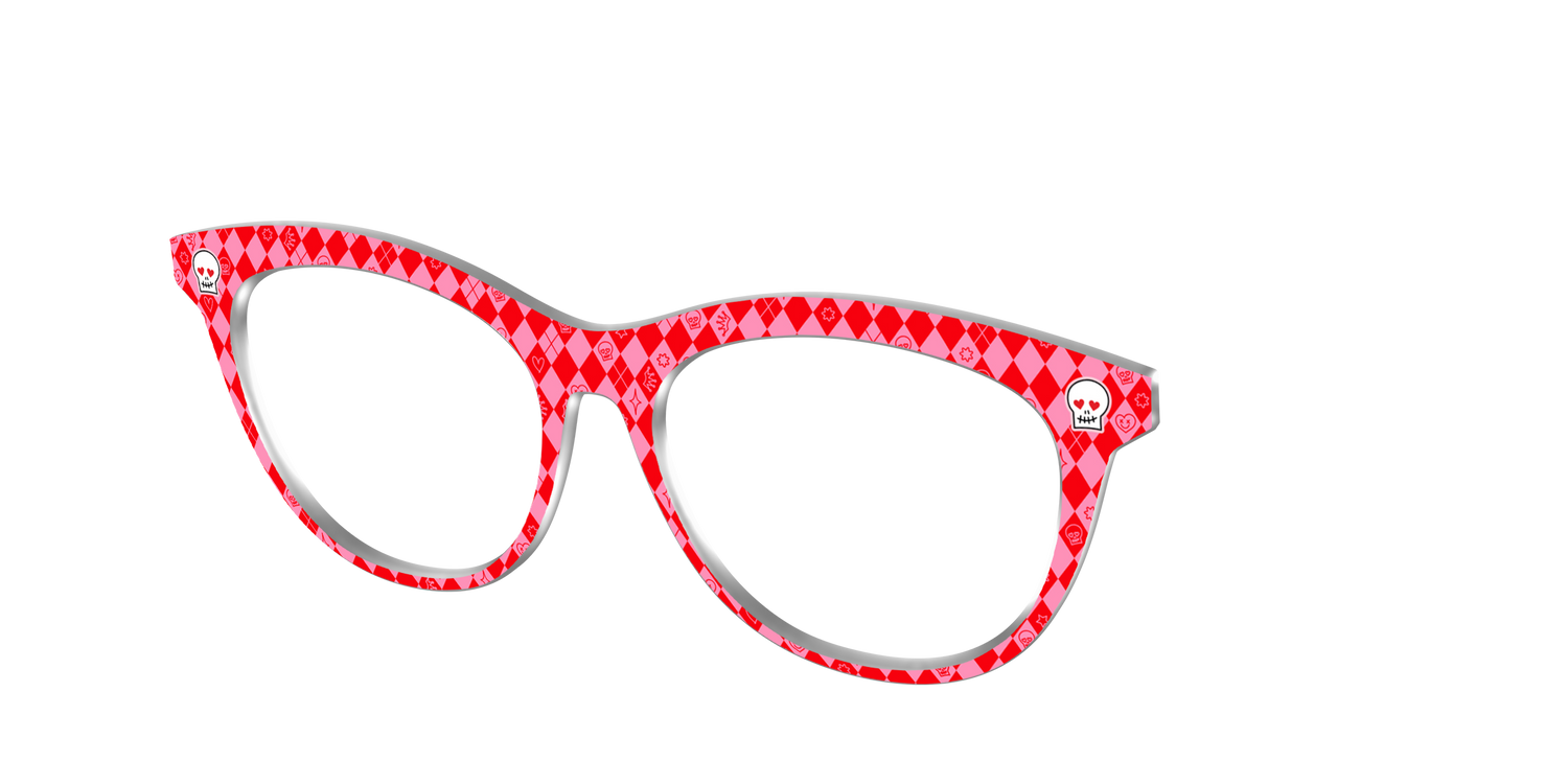 The Harley Quinn Suit - Angle Top Image - Pair Eyewear