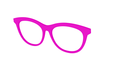 The Hot Pink - Angle Top Thumbnail - Pair Eyewear