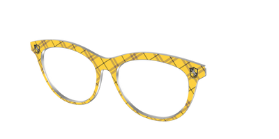 The Hufflepuff™ Plaid - Angle Top Thumbnail - Pair Eyewear