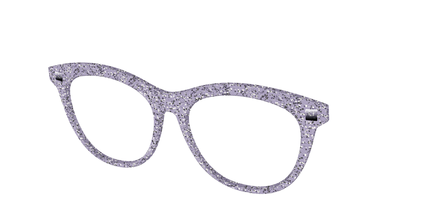 The Lavender Sparkle - Angle Top Image - Pair Eyewear
