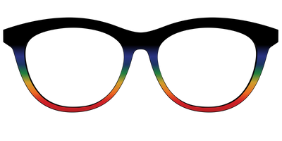 The Love Wins Gradient - Front Top Thumbnail - Pair Eyewear