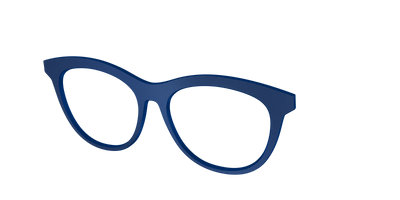 The Matte Navy - Angle Top Thumbnail - Pair Eyewear