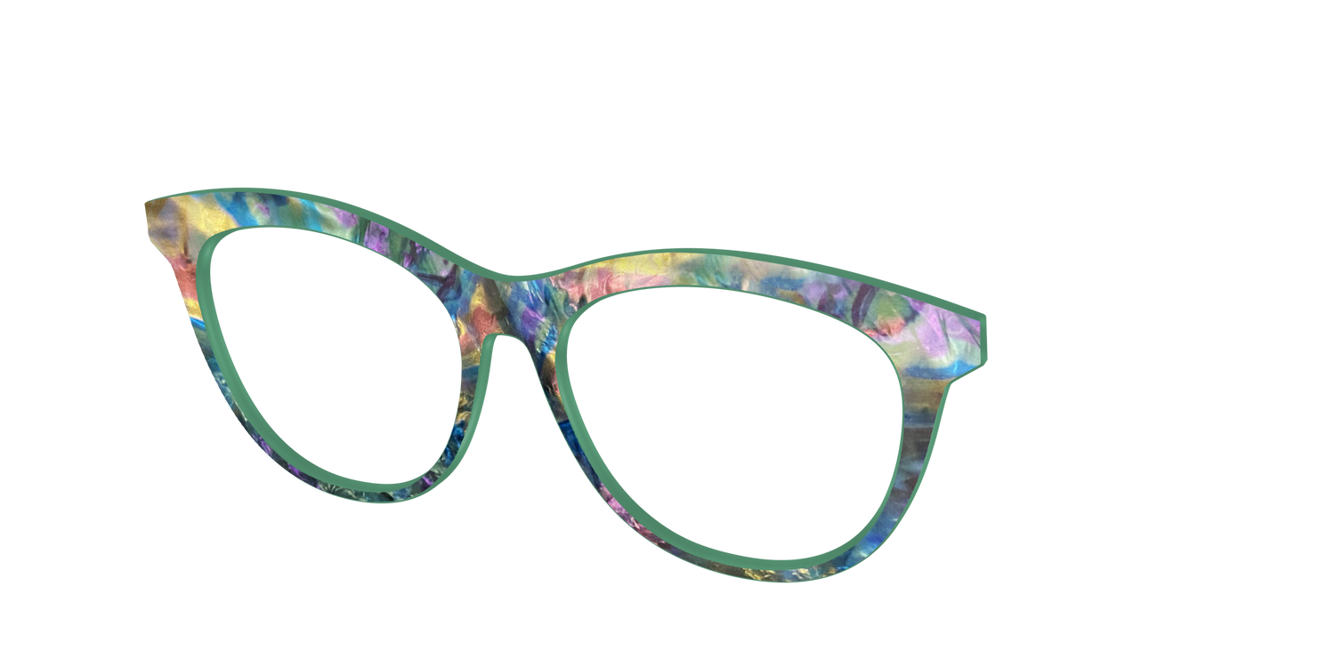 The Neptune Pearl - Angle Top Image - Pair Eyewear