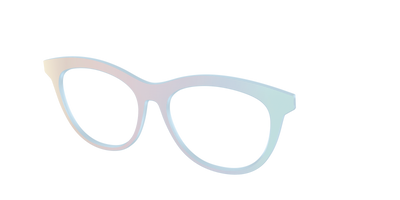 The Pastel Dot Iridescent - Angle Top Thumbnail - Pair Eyewear