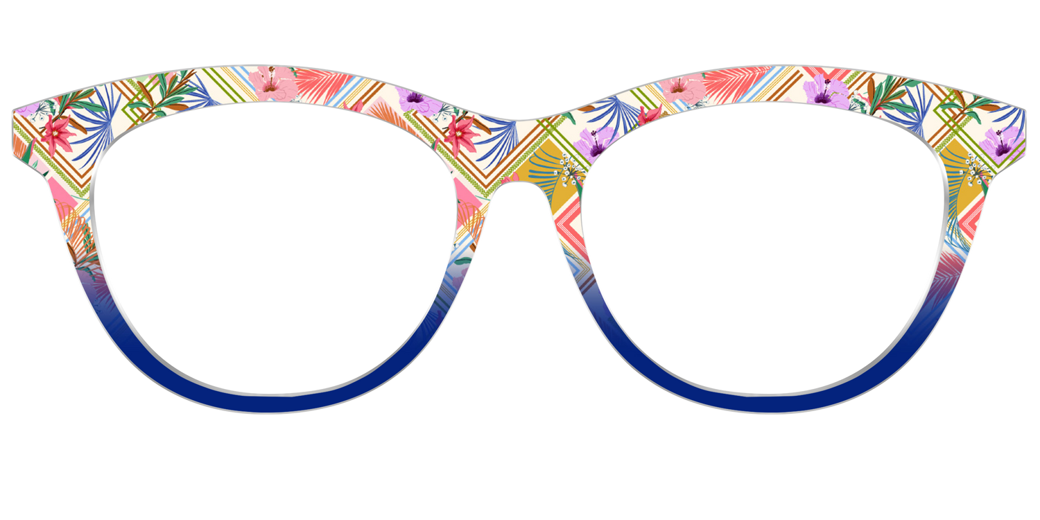 The Patchwork Scarves - Front Top Image - Pair Eyewear