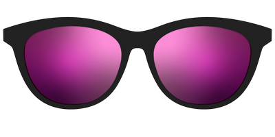 The Polarized Pink Reflective Sun Top - Front Top Thumbnail - Pair Eyewear