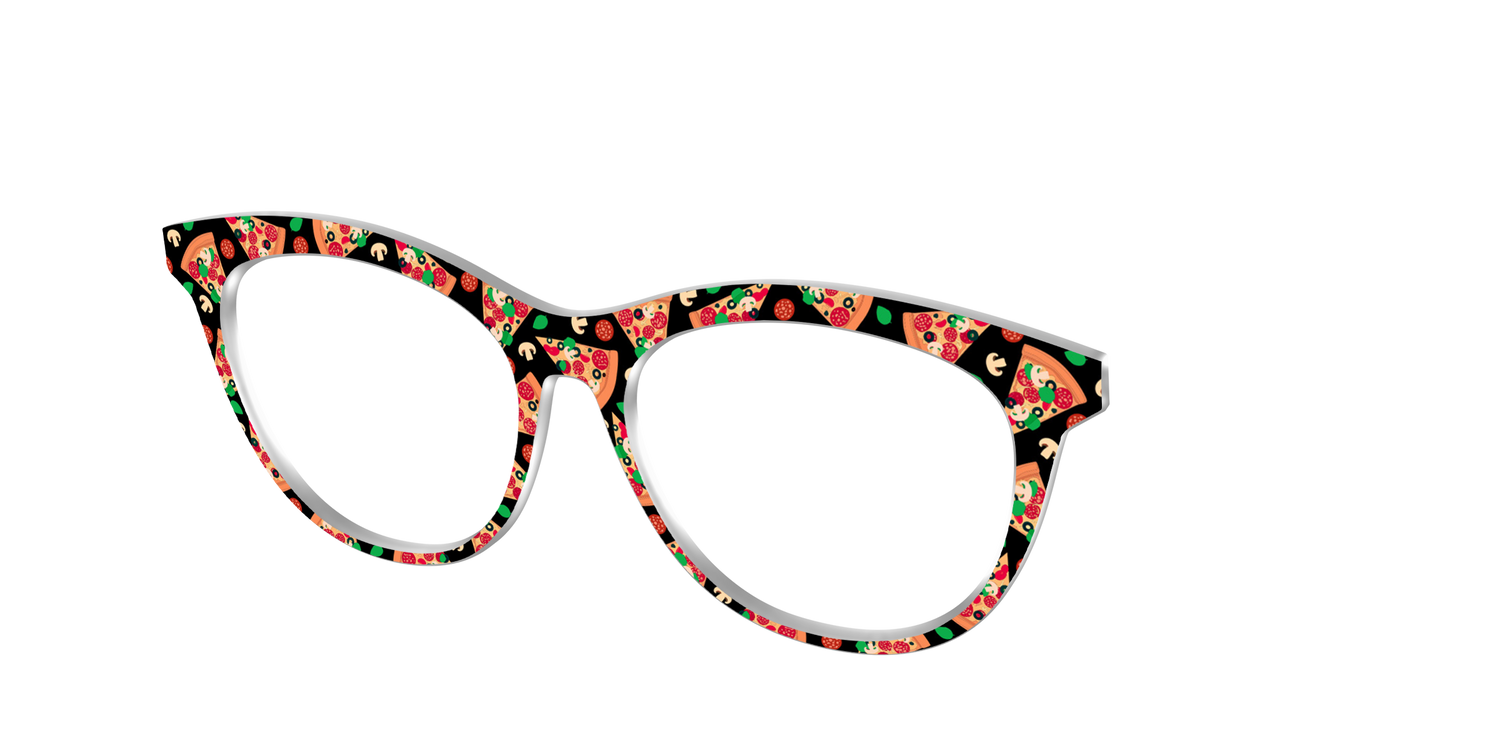 The Pizza Slices - Angle Top Image - Pair Eyewear