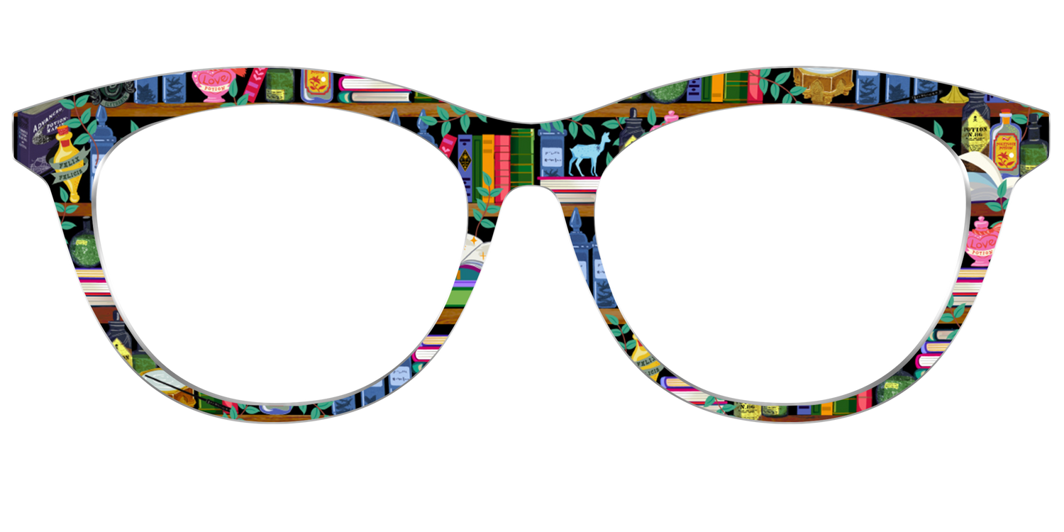 The Potions Bookcase - Front Top Image - Pair Eyewear