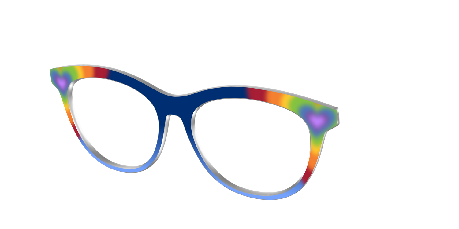The Radiant Love - Angle Top Image - Pair Eyewear