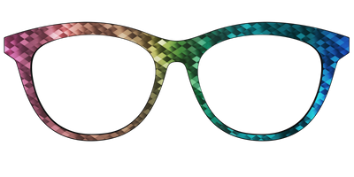The Rainbow Prism - Front Top Thumbnail - Pair Eyewear