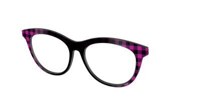 The Reimagined Plaid - Angle Top Thumbnail - Pair Eyewear