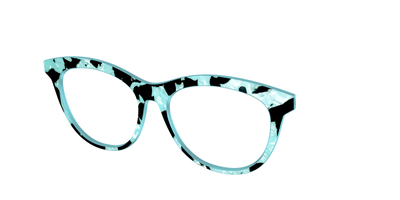 The Robin's Egg Pearl Tortoise - Angle Top Thumbnail - Pair Eyewear