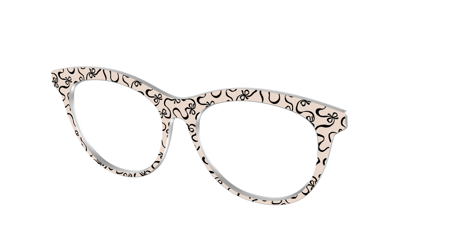 The Romantic Ribbons - Angle Top Image - Pair Eyewear