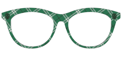 The Slytherin™ Plaid - Front Top Thumbnail - Pair Eyewear