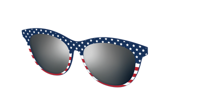 The Polarized Stars & Stripes Sun Top - Angle Top Thumbnail - Pair Eyewear