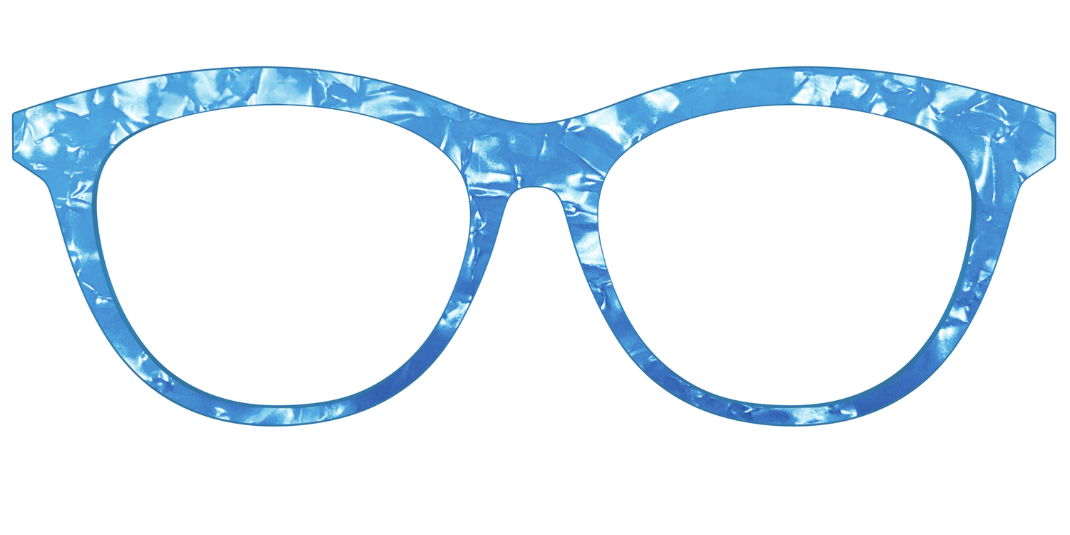 The Topaz Pearl Marble - Front Top Image - Pair Eyewear