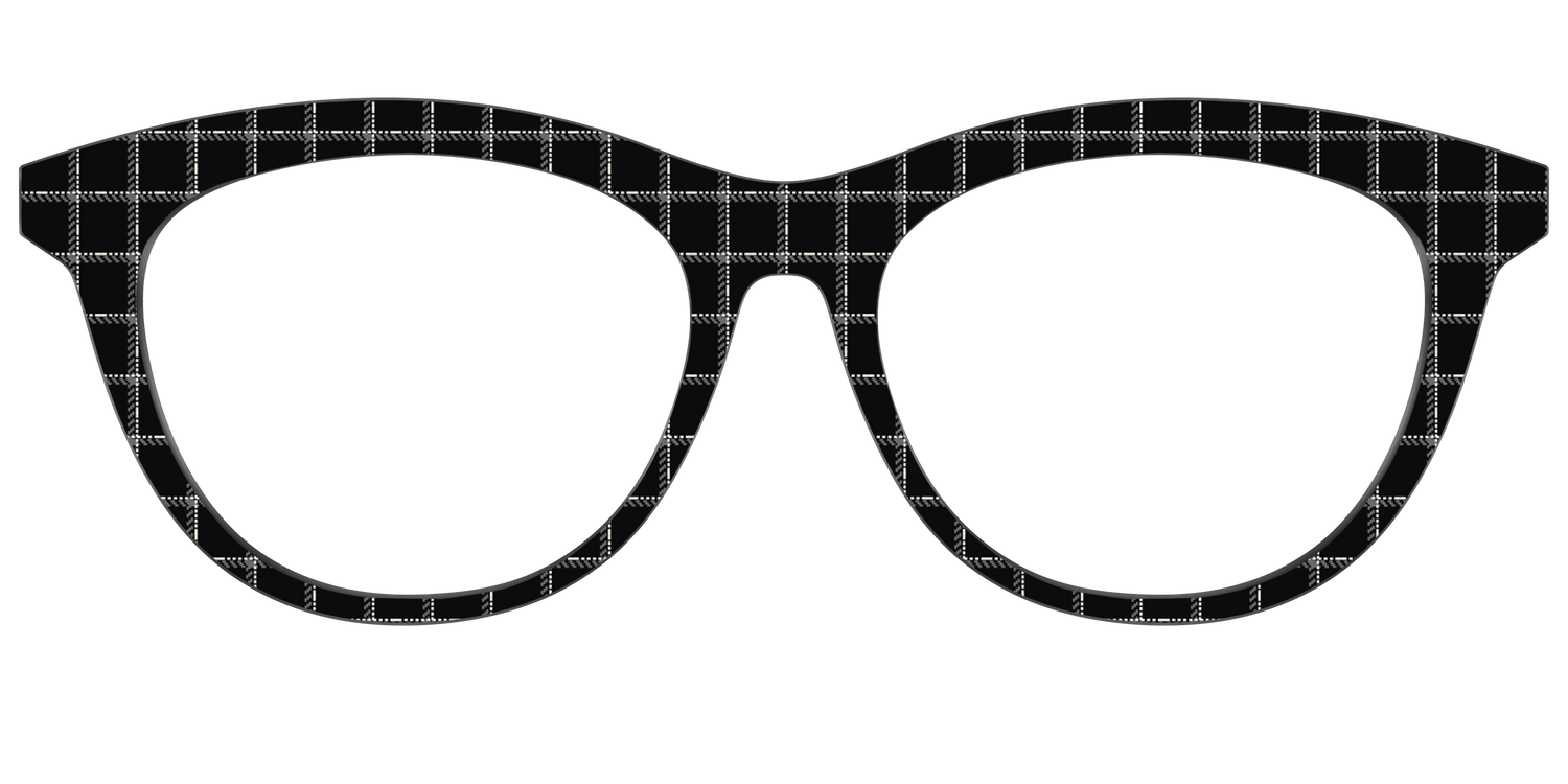 The Windowpane Plaid - Front Top Image - Pair Eyewear