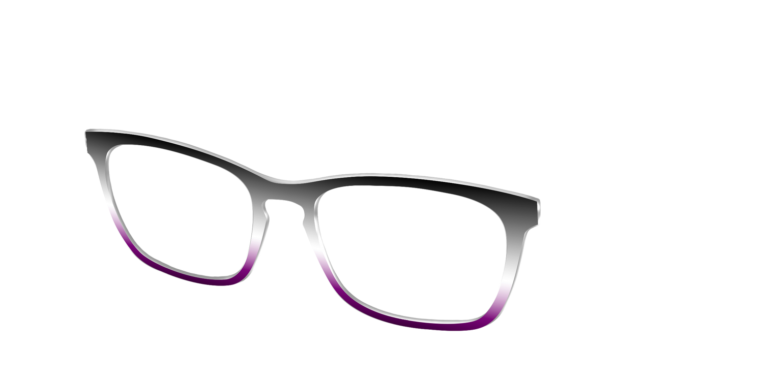 The Asexual Gradient - Angle Top Image - Pair Eyewear