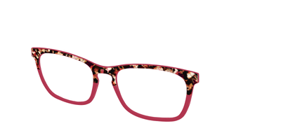 The Auburn Tortoise Crystal Split - Angle Top Thumbnail - Pair Eyewear