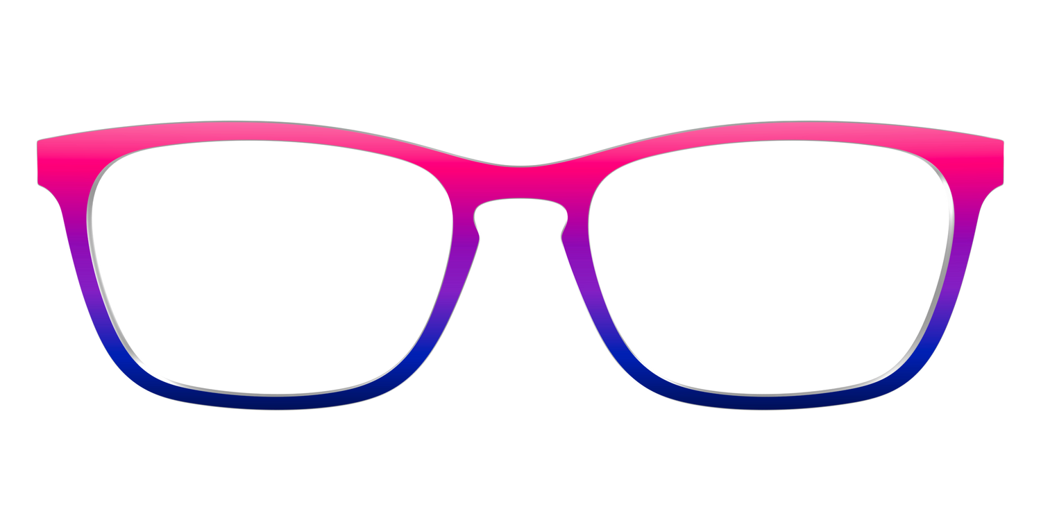 The Bisexual Gradient - Front Top Image - Pair Eyewear
