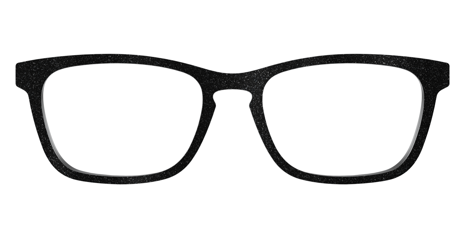 The Black Shimmer - Front Top Image - Pair Eyewear