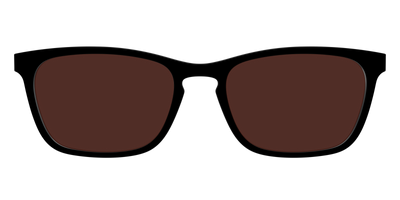 The Black with Brown Golf lens - Front Top Thumbnail - Pair Eyewear