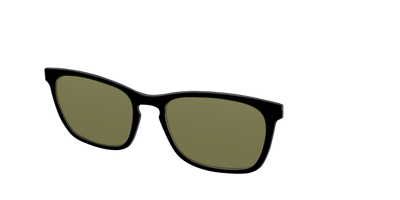 The Black with Green Racquet Sport Lens - Angle Top Thumbnail - Pair Eyewear