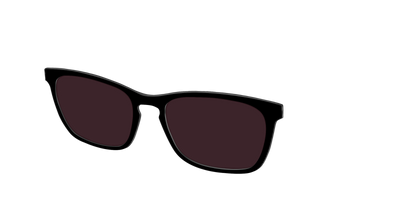 The Black with Water Lens - Angle Top Thumbnail - Pair Eyewear