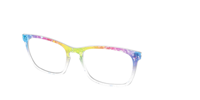 The Bold Bokeh Glitter Crystal - Angle Top Thumbnail - Pair Eyewear