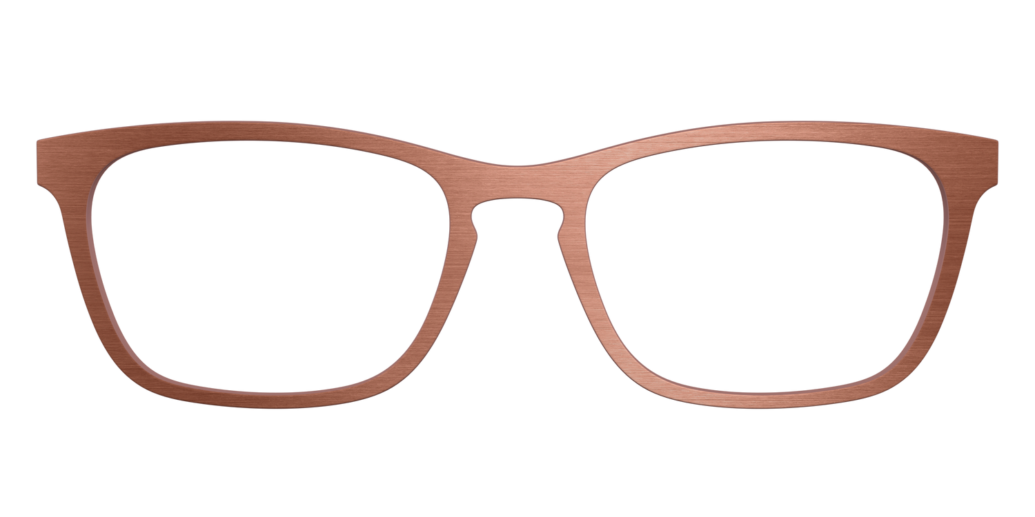 The Brushed Champagne - Front Top Image - Pair Eyewear