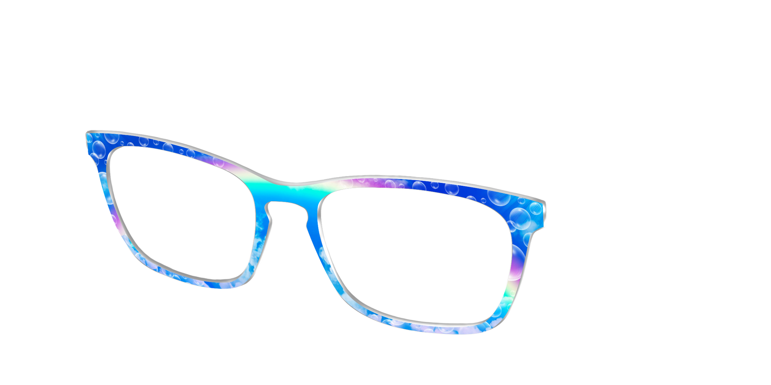 The Bubbly & Bright Sky - Angle Top Image - Pair Eyewear
