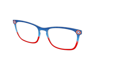 The Captain America Shield - Angle Top Thumbnail - Pair Eyewear