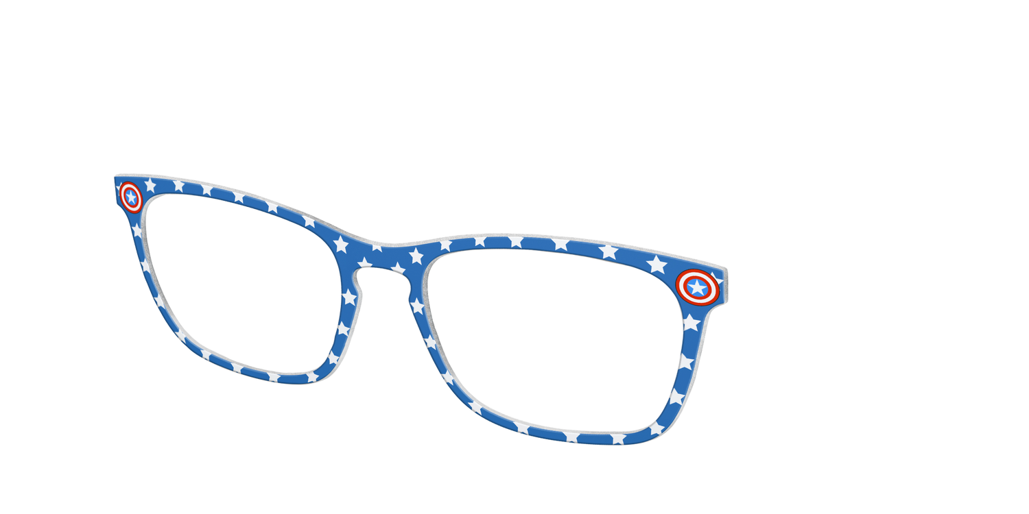 The Captain America Stars - Angle Top Image - Pair Eyewear