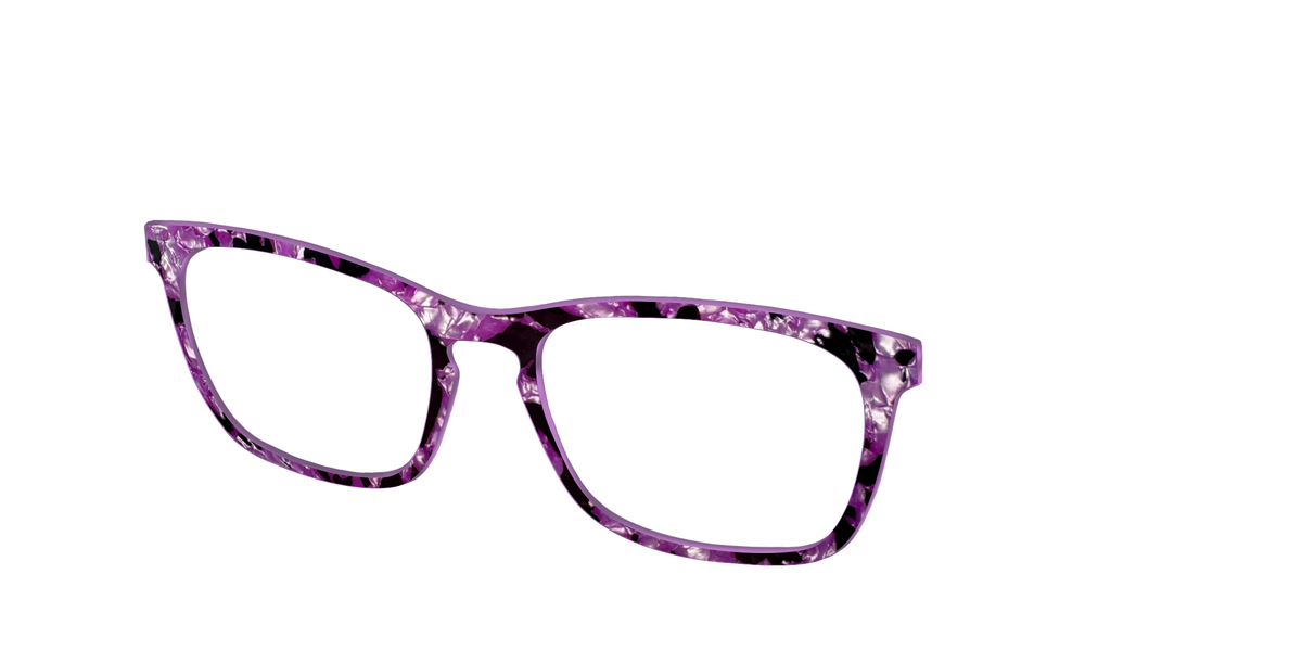 The Dark Orchid Pearl Tortoise - Angle Top Image - Pair Eyewear