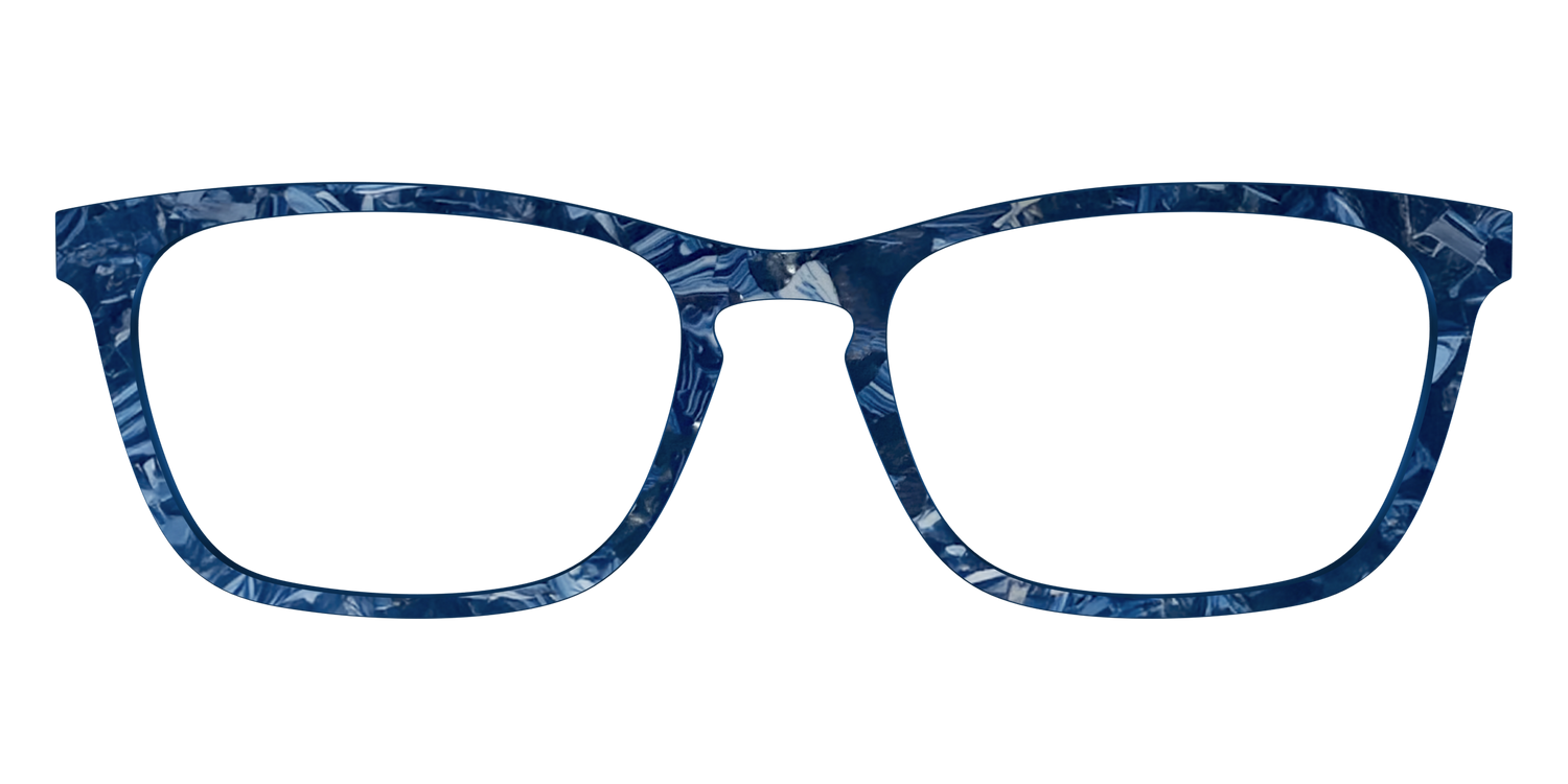 The Deep Slate Pearl Marble - Front Top Image - Pair Eyewear