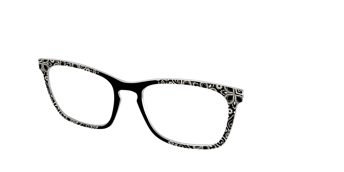The Ecru Embroidery - Angle Top Image - Pair Eyewear