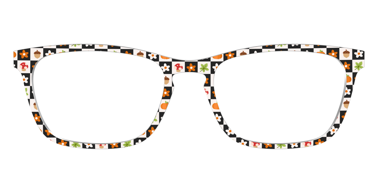 The Fall Festive Check - Front Top Image - Pair Eyewear